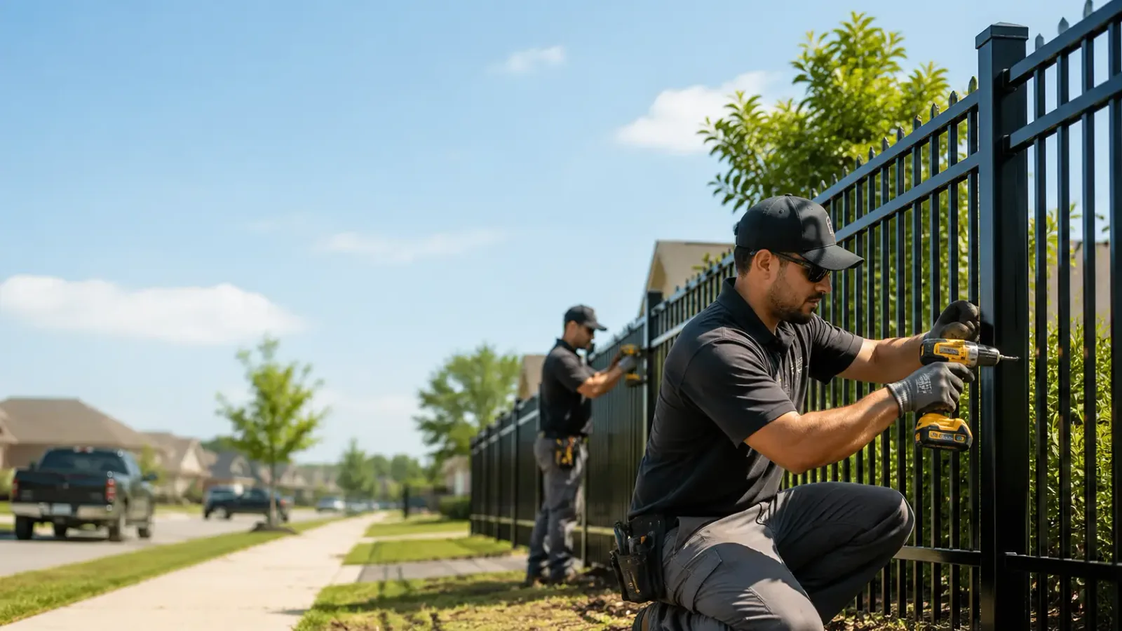 Metal Fence Installation in Meadowview, VA